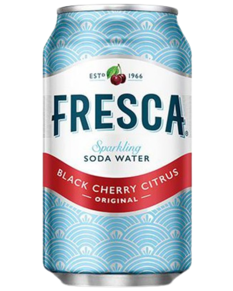 Fresca Black Cherry Citrus packaging